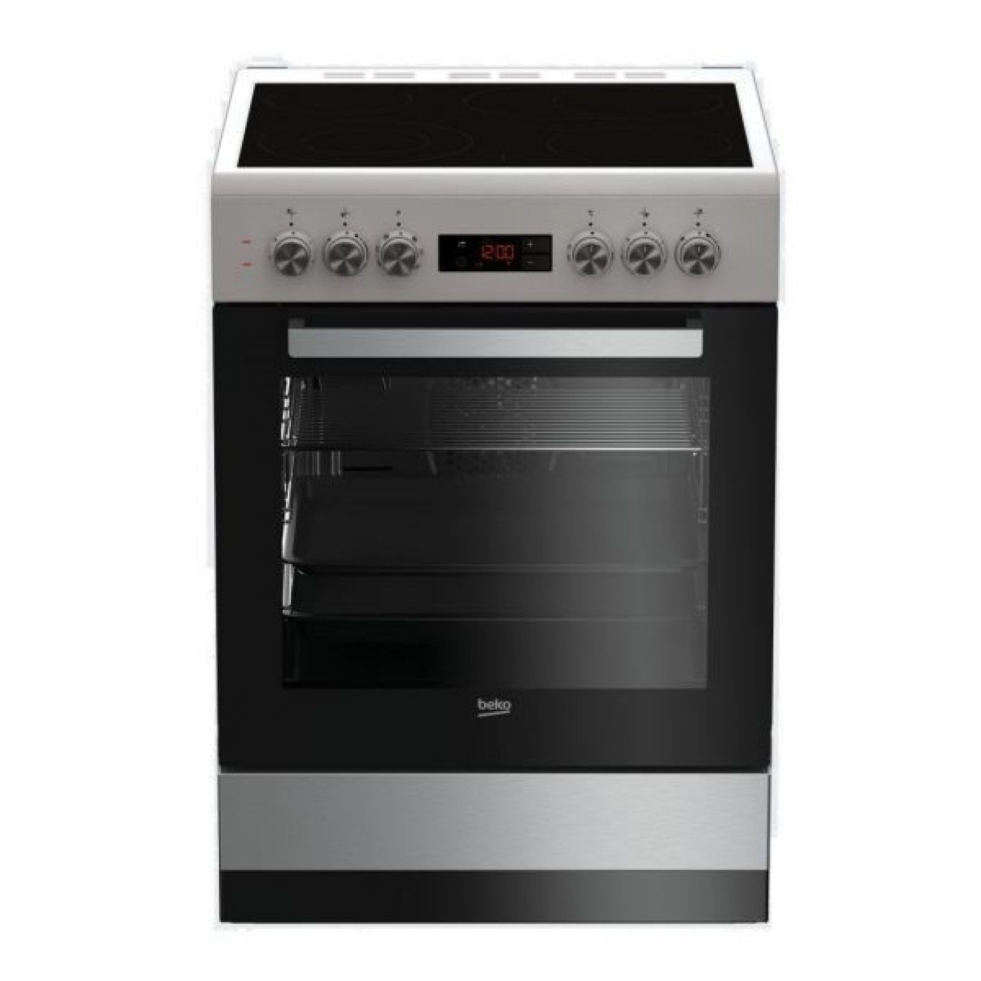 Fogão Vitrocerâmico Beko FSM67320GSX Bestprice