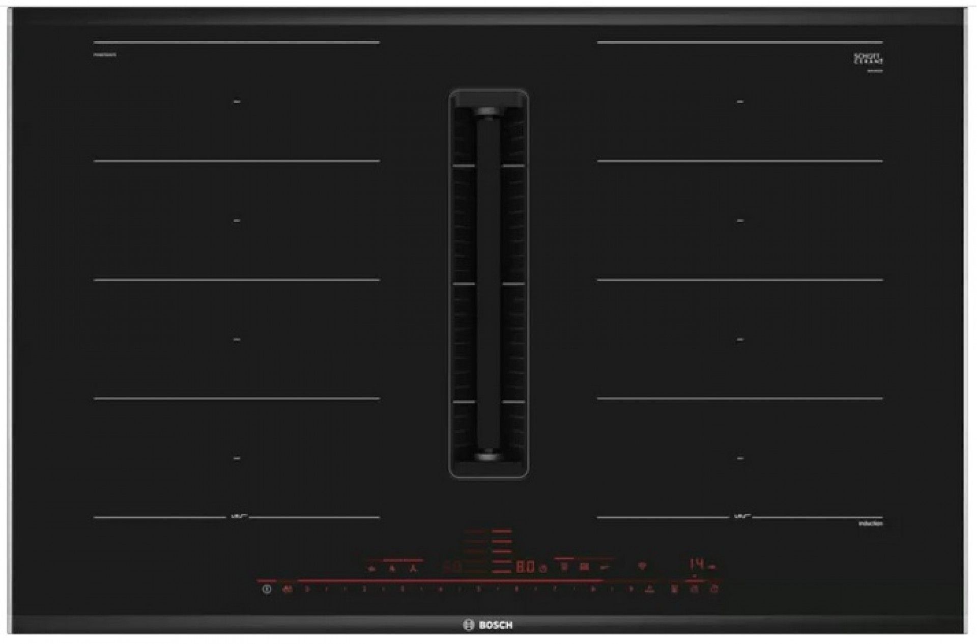 Placa de indução c/ ventilação integrada Bosch - PXX875D67E