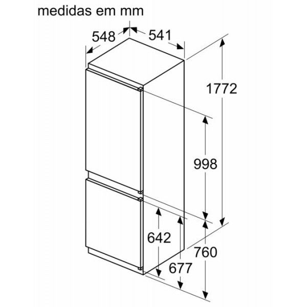 Combinado Siemens - KI86V5SF0