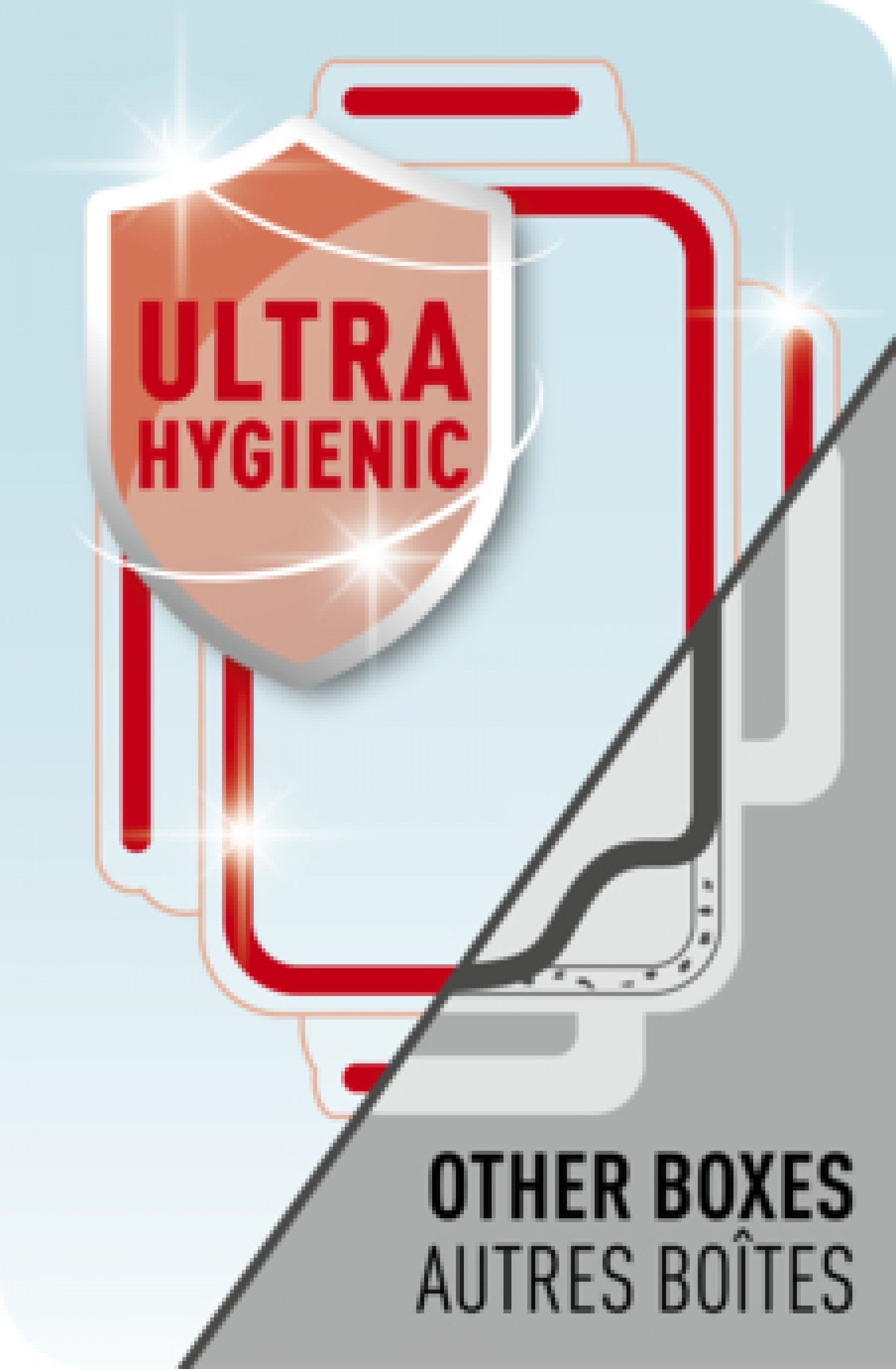 Tefal Masterseal Vidro Rectangular 1,3L K3010412