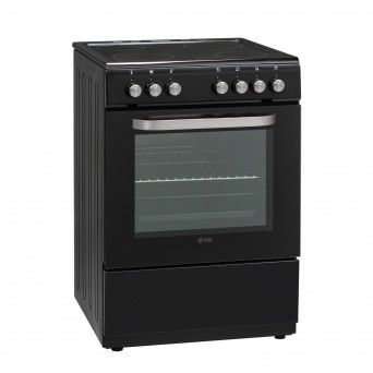 Fogo c/ Placa Vitrocermica preto VOX - CHT6008BL