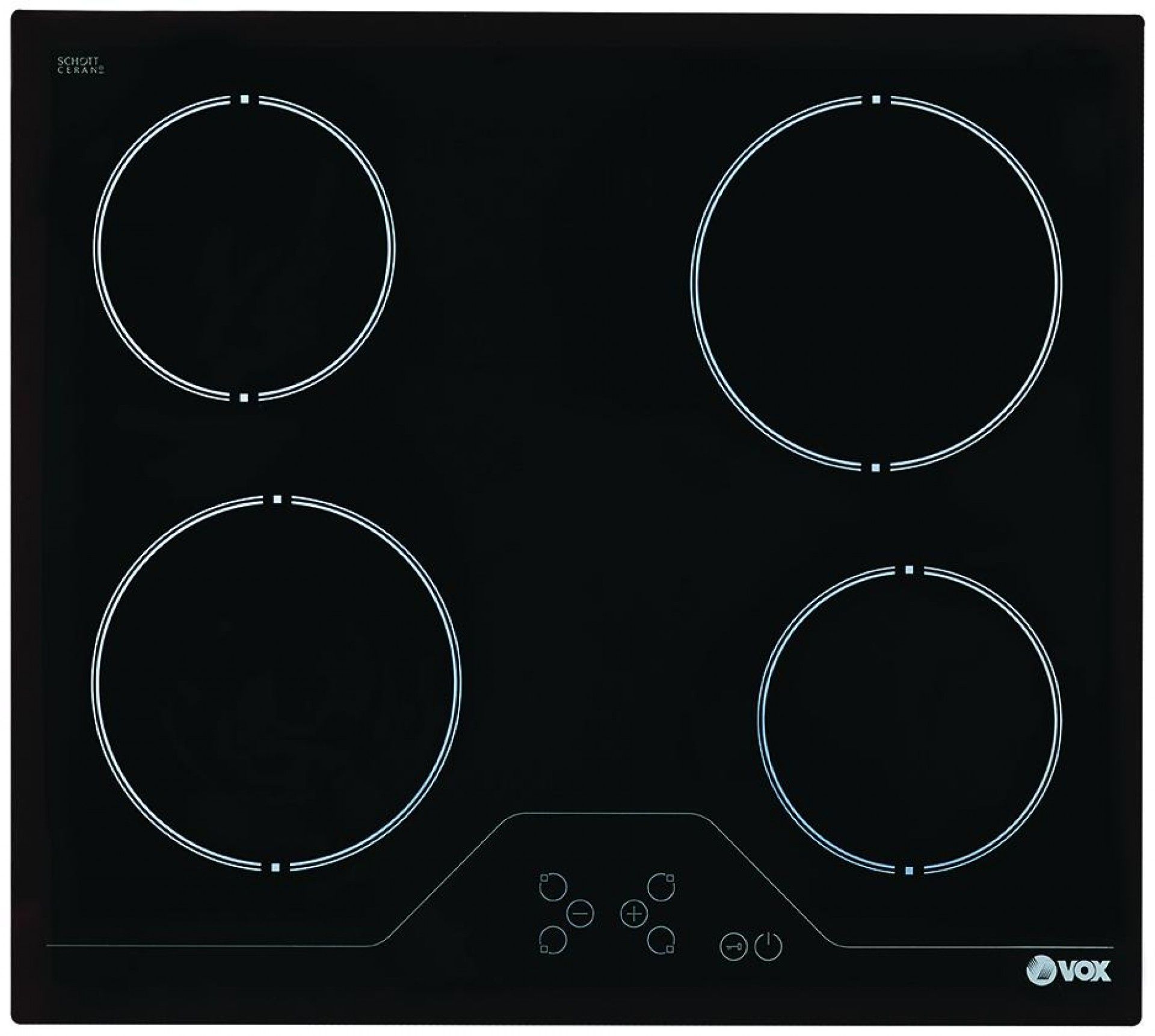 Placa de Vitrocerâmica VOX - EBC400DB