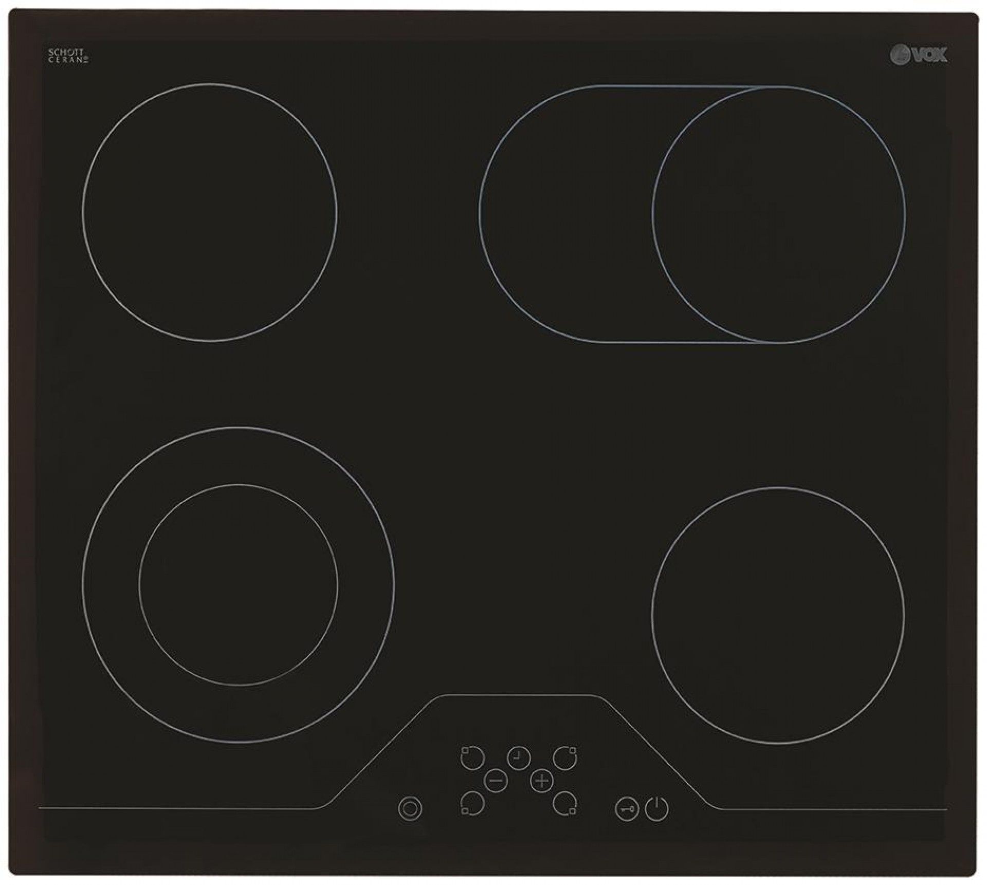 Placa de Vitrocerâmica VOX - EBC411DB