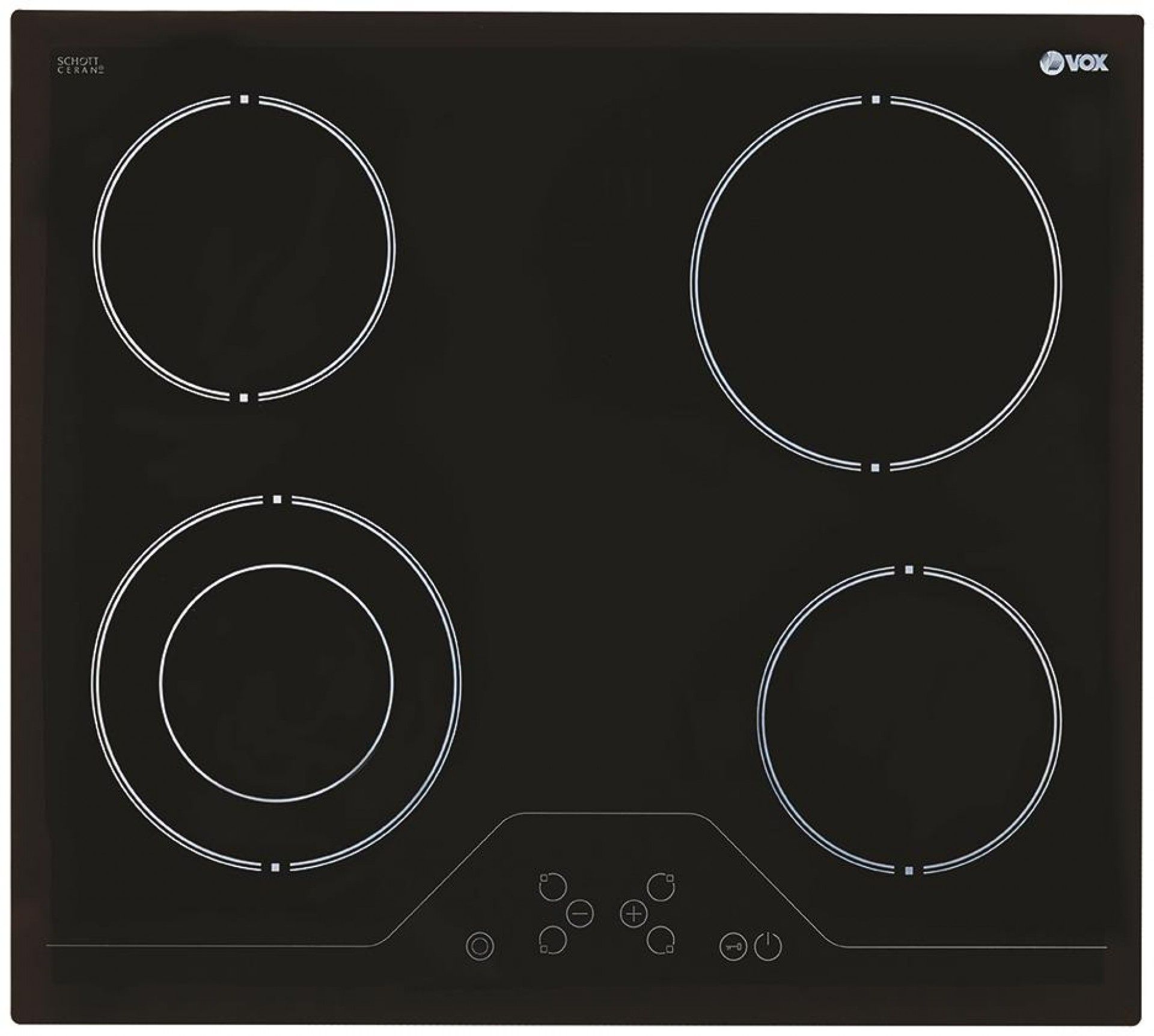 Placa de Vitrocerâmica Vox - EBC410DB