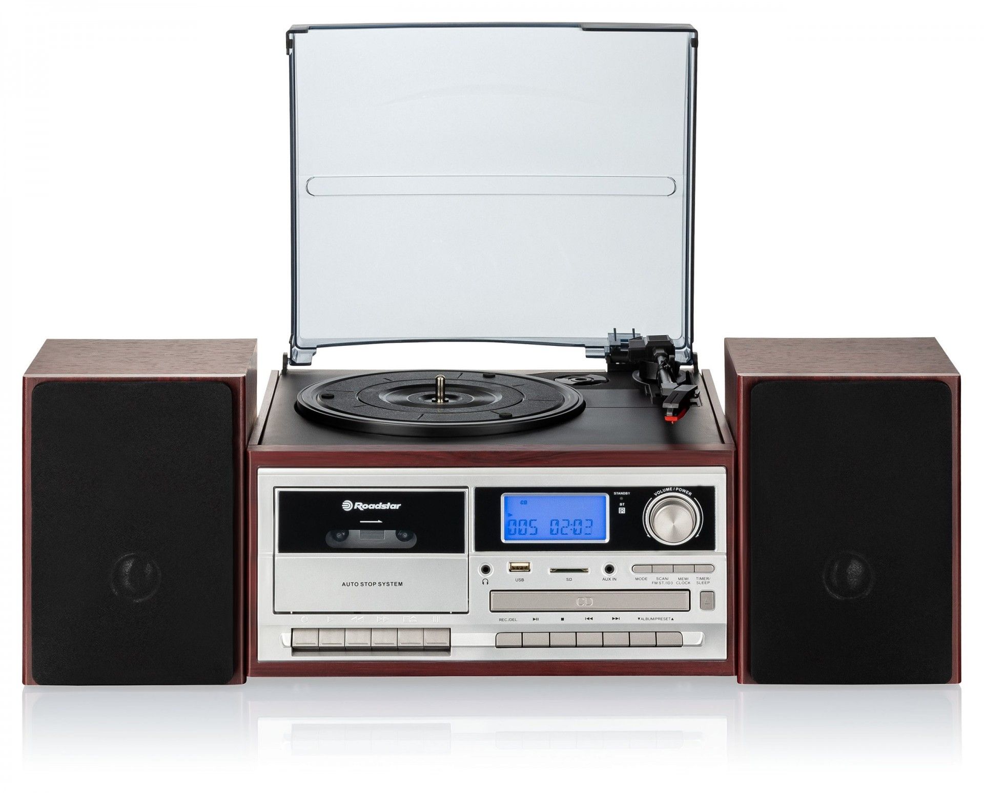 Sistema Hi-Fi Nostalgic HIF-8892EBT Roadstar