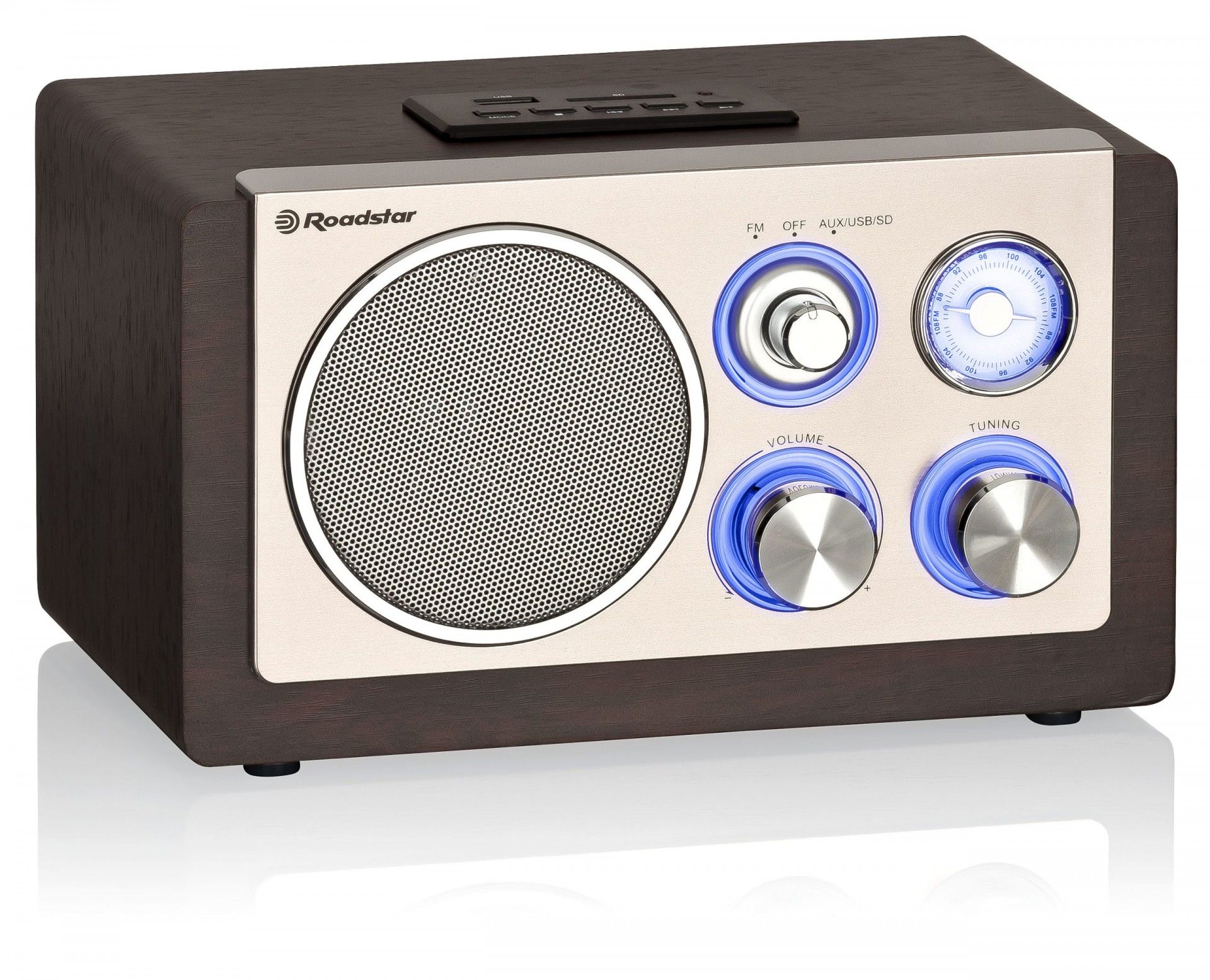 Rádio de Mesa HRA-1345NUSWD Roadstar