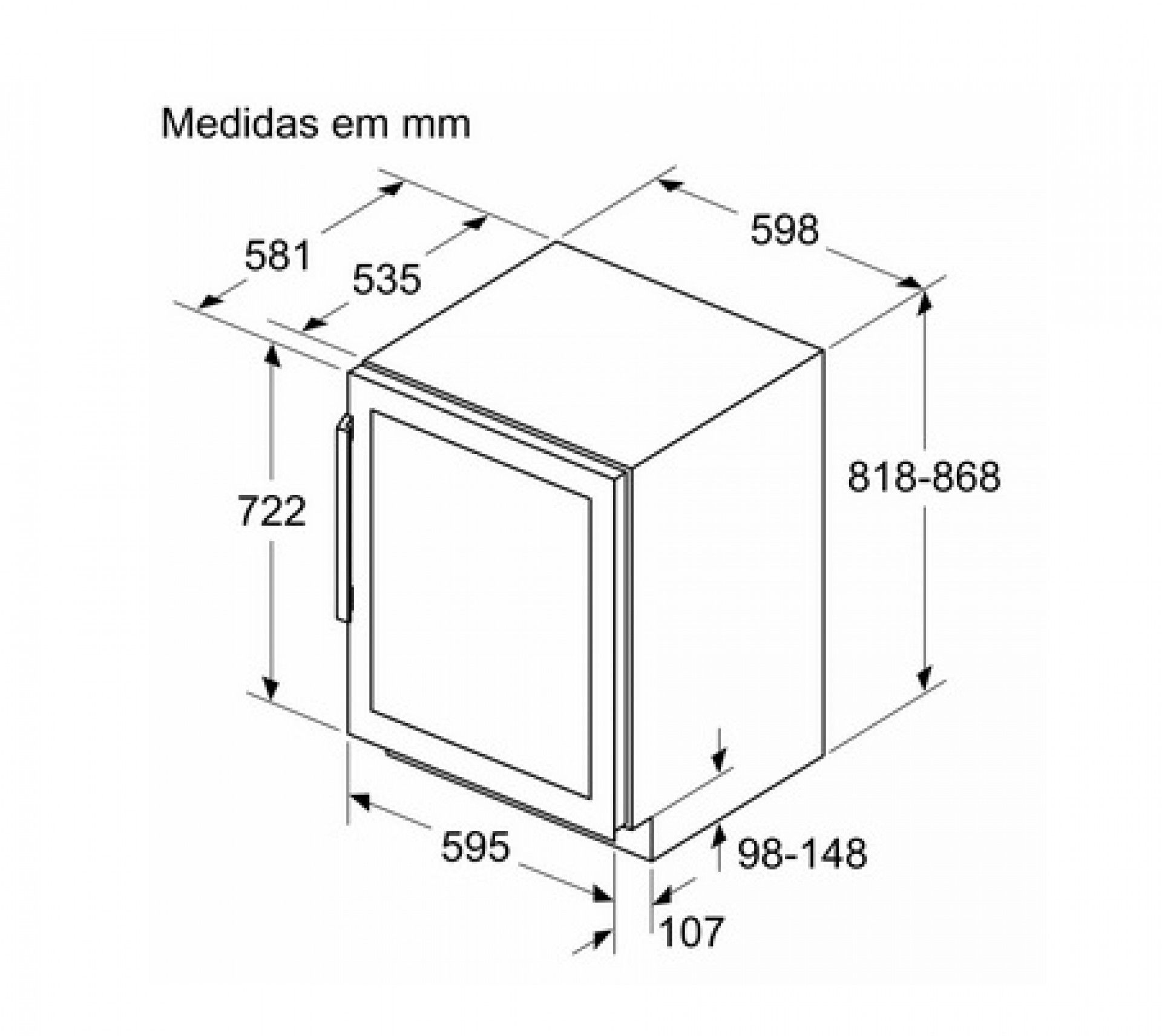 Garrafeira Siemens KU21WAHG0