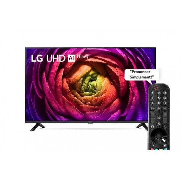 50UR73006LA- LG UHD TV 4K, série UR73, Processador α5 Gen6 AI, webOS 23