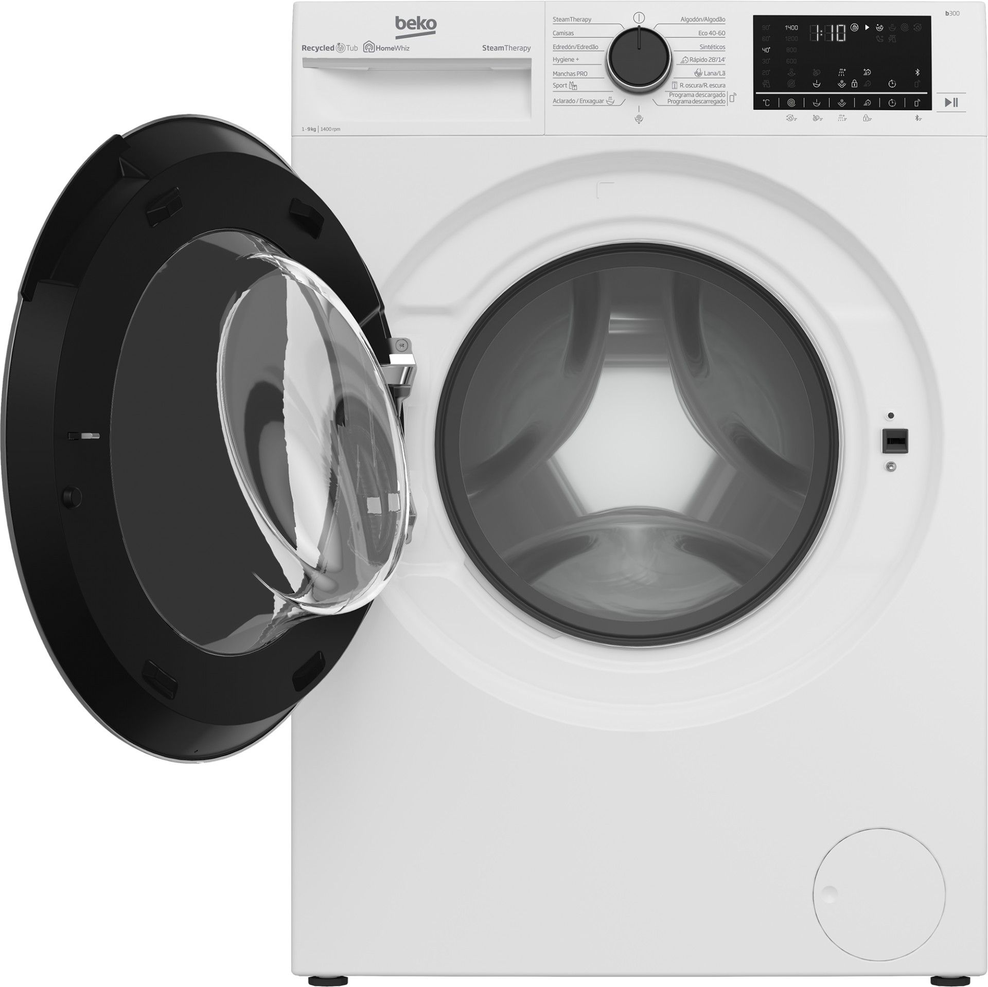 MÁQUINA DE LAVAR ROUPA BEKO - B3WFT59415W