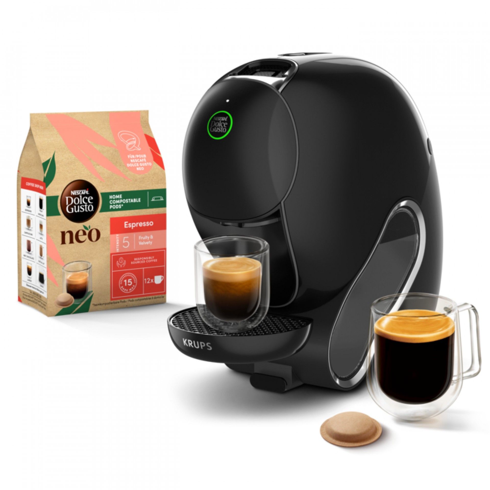 NESCAFÉ DOLCE GUSTO NEO BY KRUPS PRETA KP830810