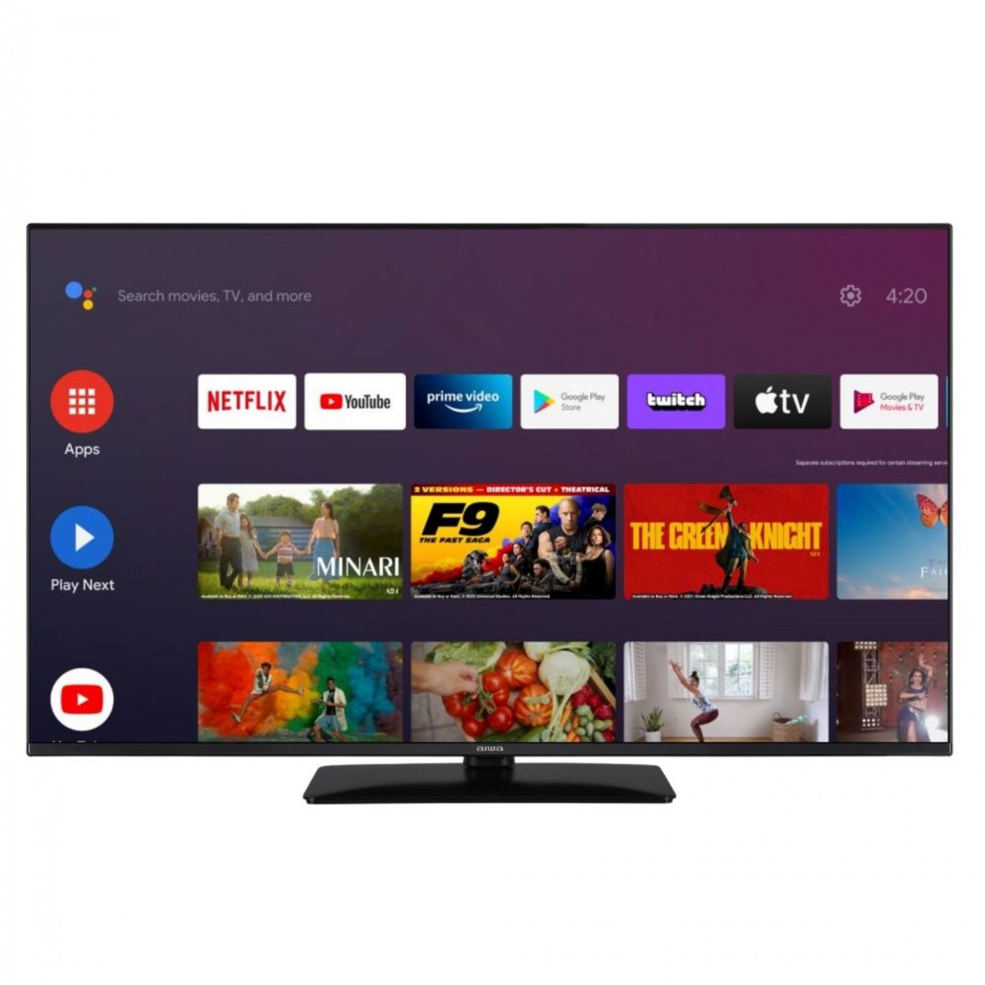 SmartTV 4K Android 50" AIWA 50AN7503UHD