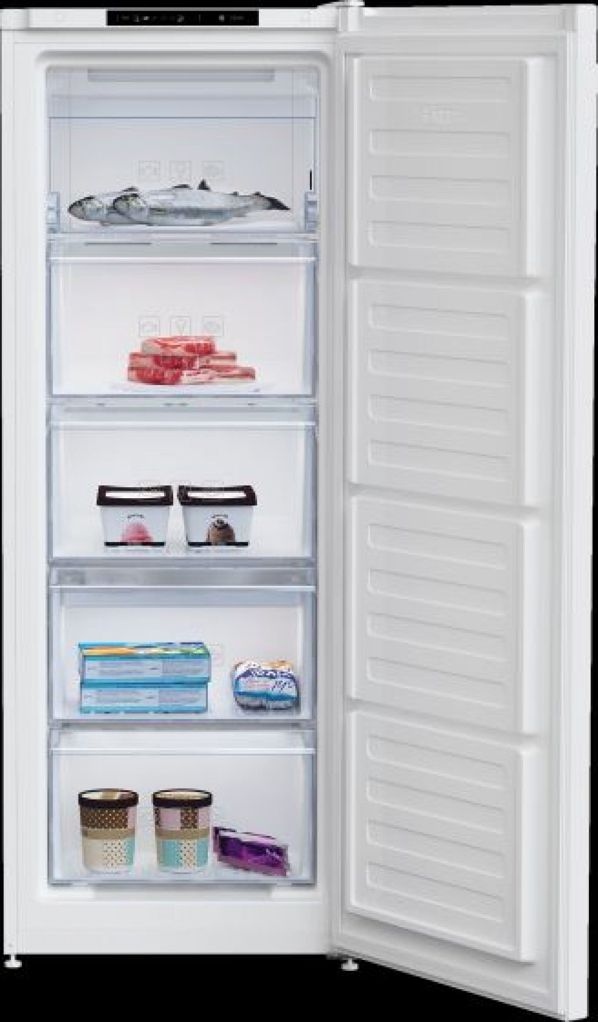 CONGELADOR VERT. BEKO - RFNM200T40WN