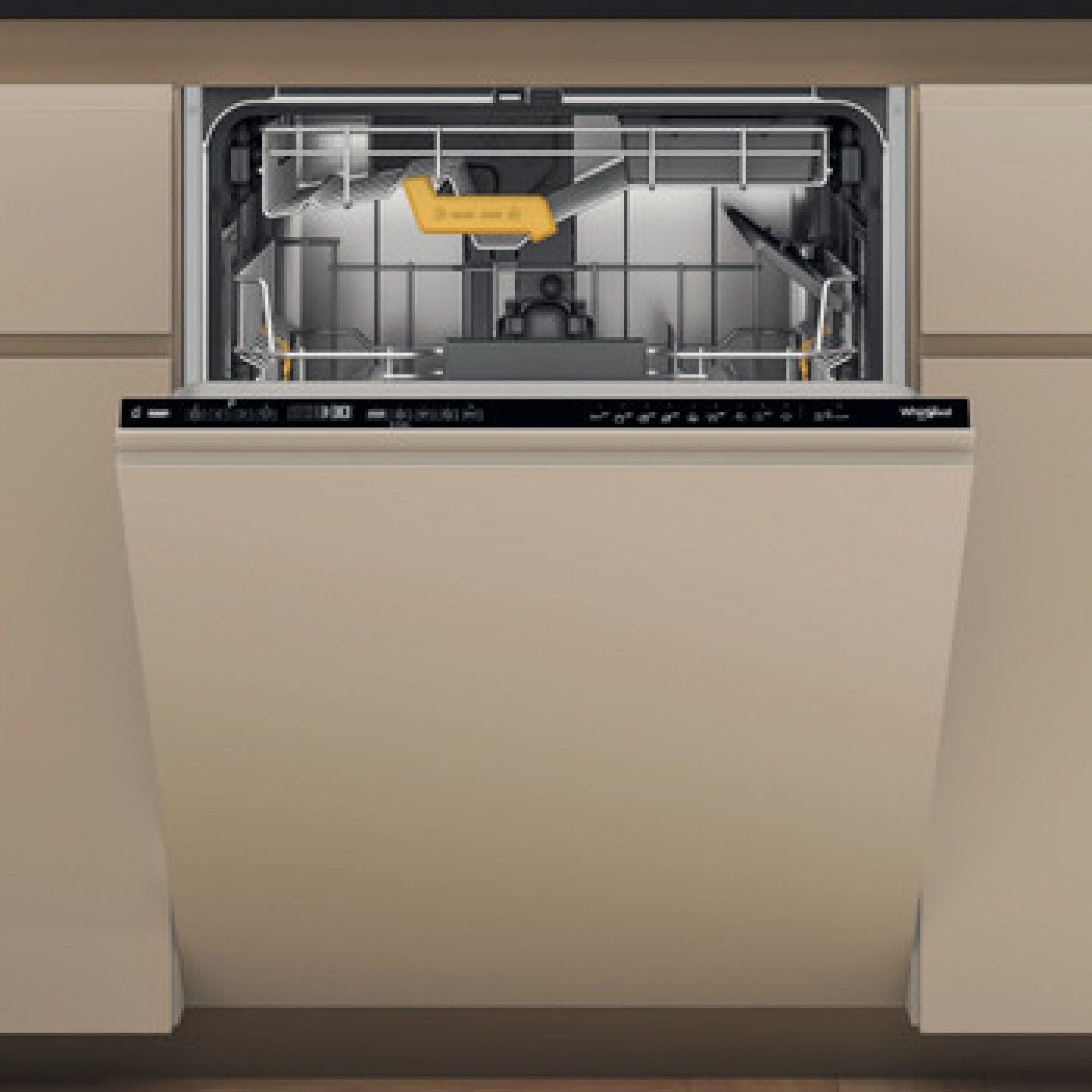MÁQ DE LAVAR LOIÇA ENCASTRÁVEL DA WHIRLPOOL - WH8IPB14AM6L0