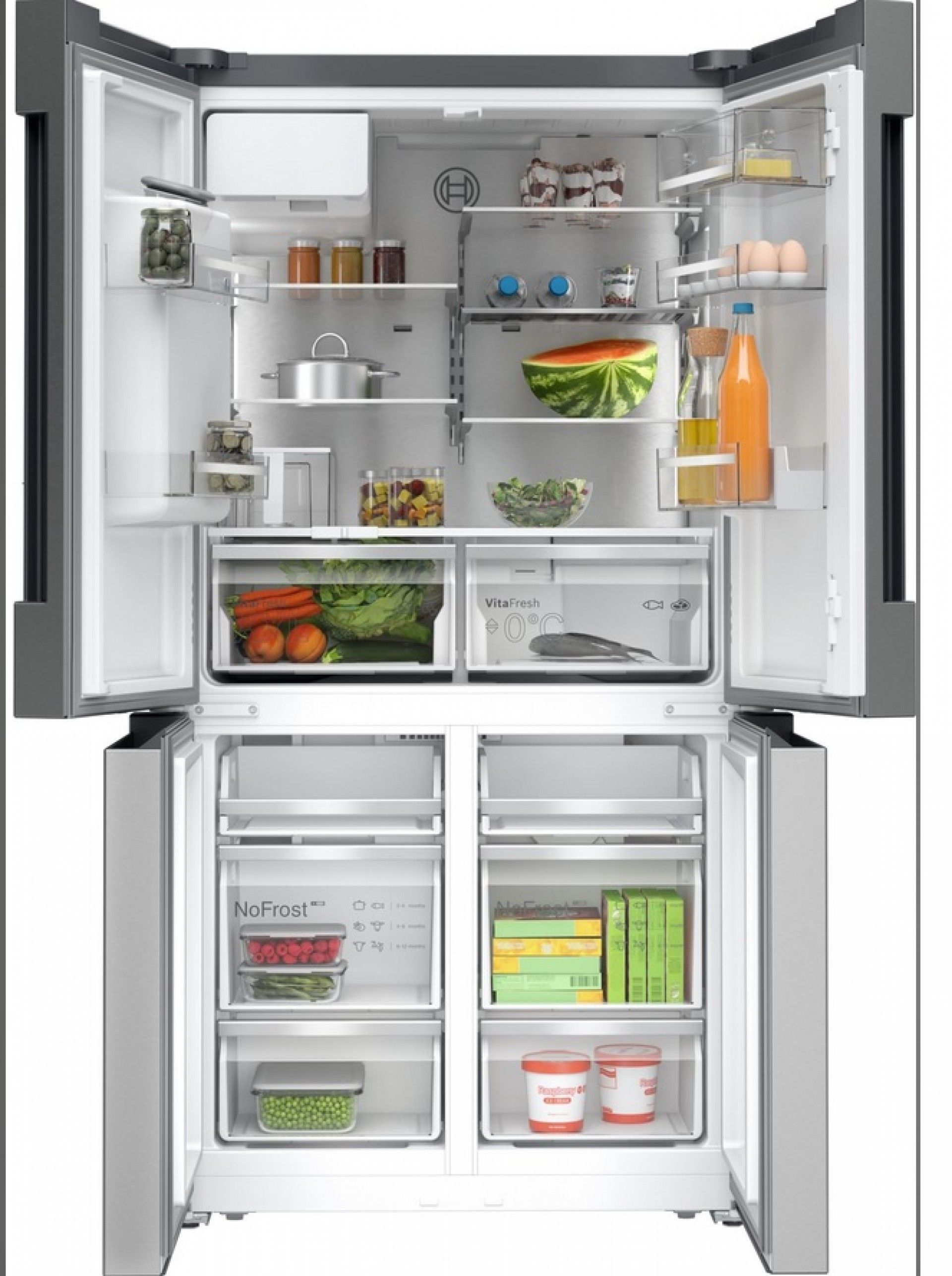 COMBINADO FRENCH DOOR, MULTI DOOR BOSCH - KFI96APEA