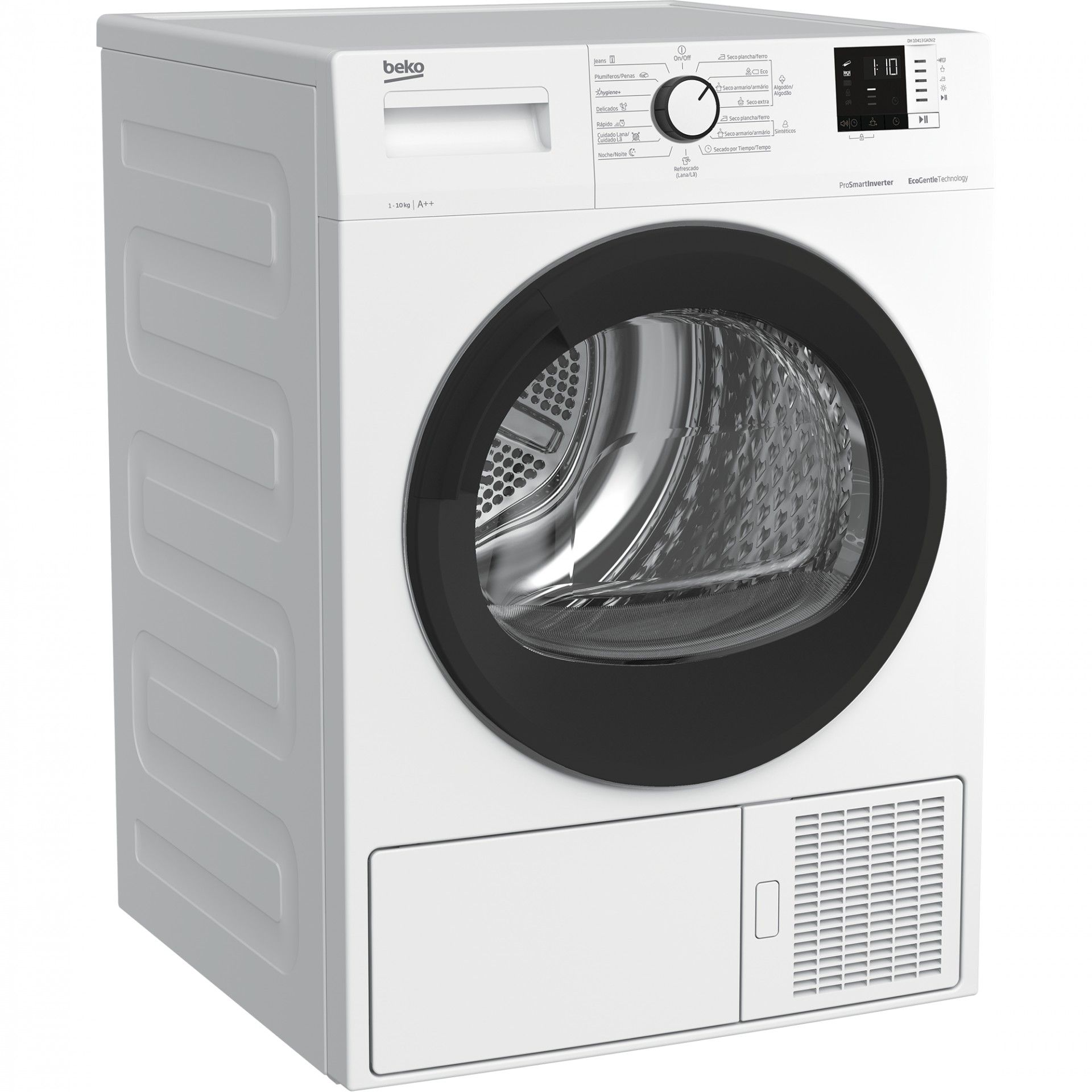 Máquina de Secar Roupa 10kg  BEKO - DH10413GAOV2