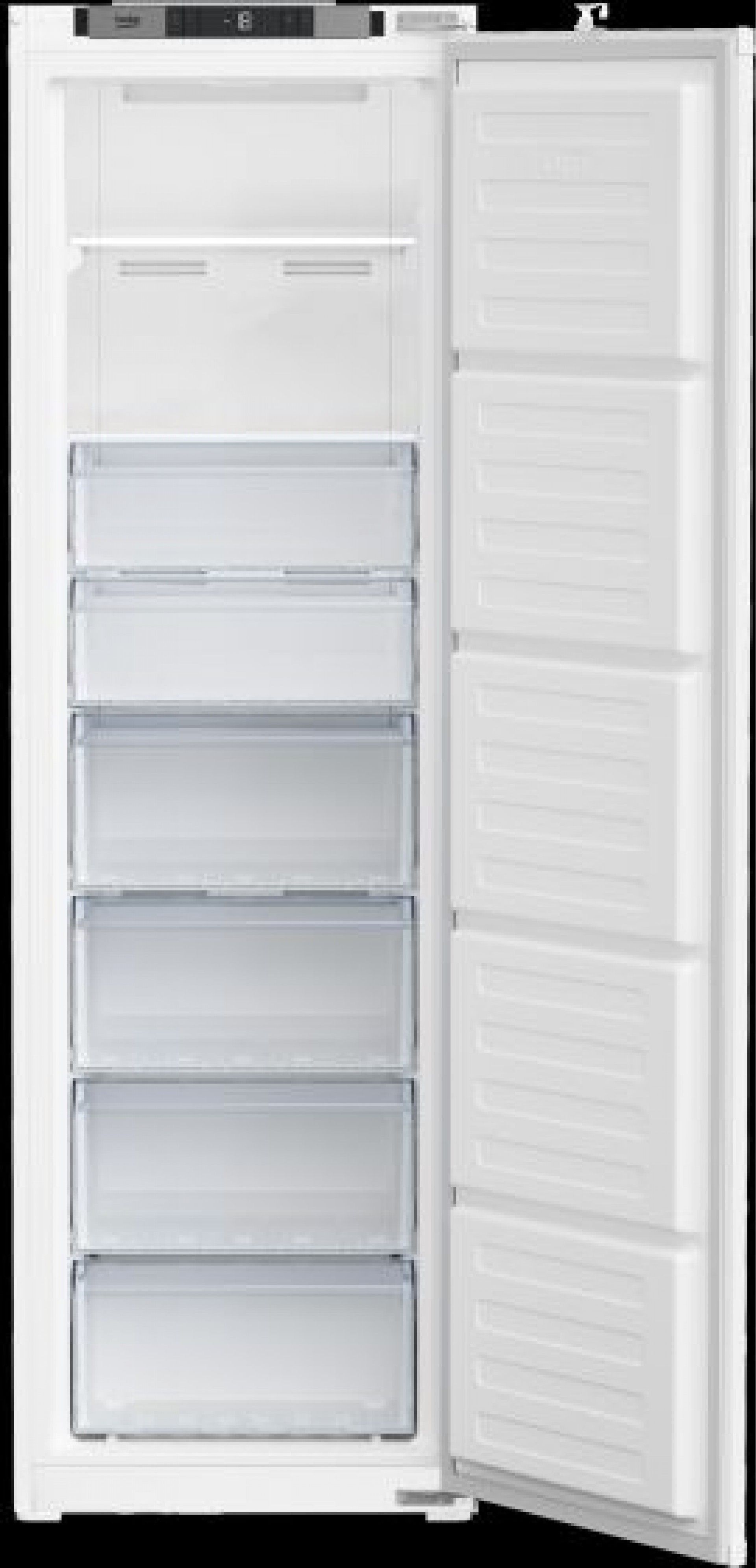 Congelador Vert. Integ. Beko BFNA247E40SN