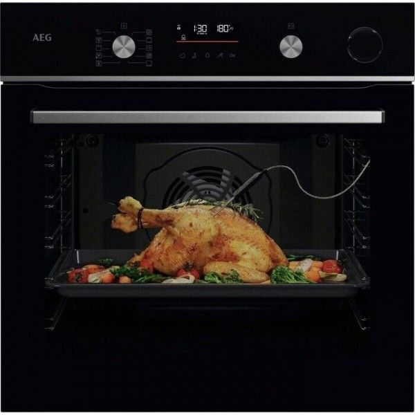 AEG Forno a vapor Srie 6000 SenseCook com SteamCrisp - GR6PB53FSB