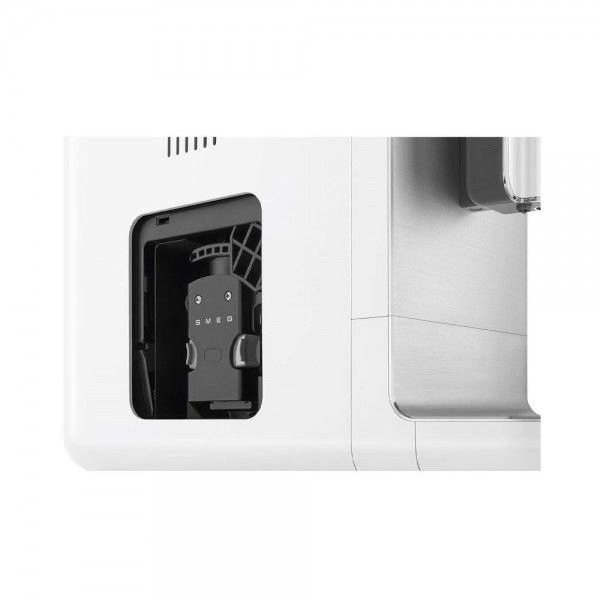 Máquina de Café Smeg Automática com Moinho Integrado Branco Mate BCC12WHMEU