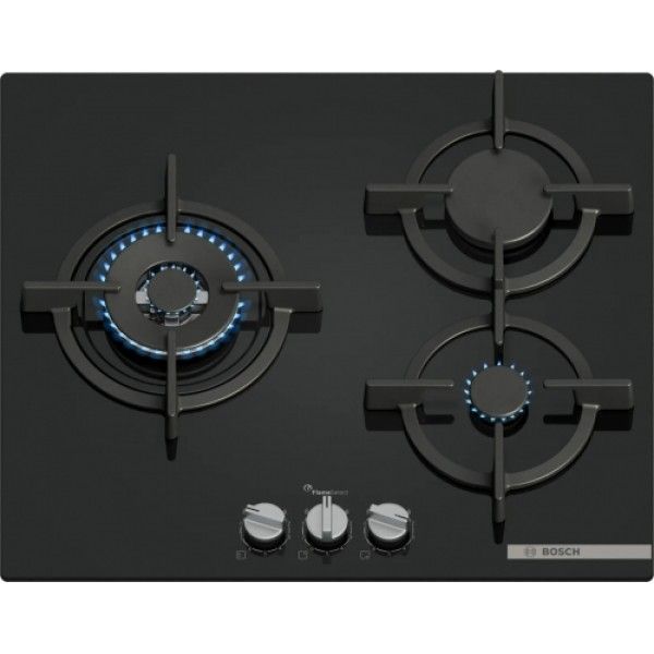 Placa Gás Bosch PPC6A6I10 60cm Gás Natural Placa Gás Bosch PPC6A6I10 60cm Gás Natural