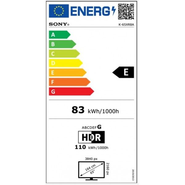 TV 65" Sony BRAVIA 8A K65XR8AB OLED TV 65" Sony BRAVIA 8A K65XR8AB OLED