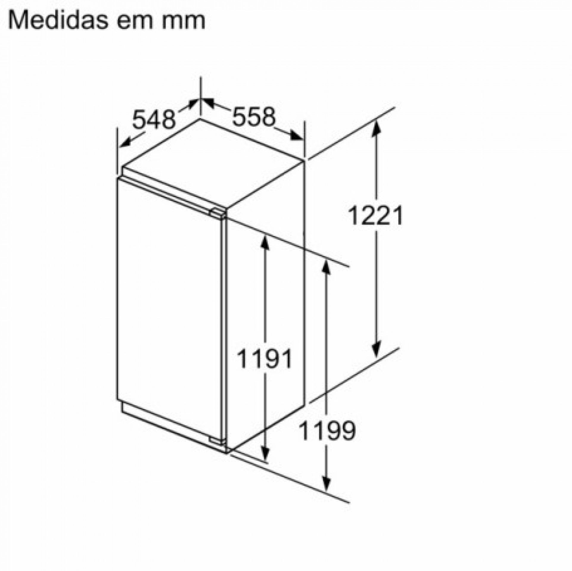 Frigorífico SIEMENS Frigorífico de 204L - KI41RADD1