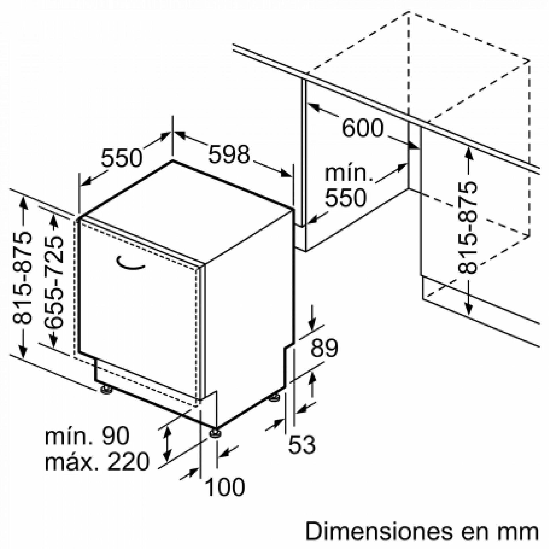 Máquina de Lavar Loiça Bosch SN63HX03TE