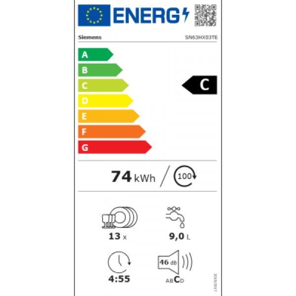 Máquina de Lavar Loiça Bosch SN63HX03TE Máquina de Lavar Loiça Bosch SN63HX03TE