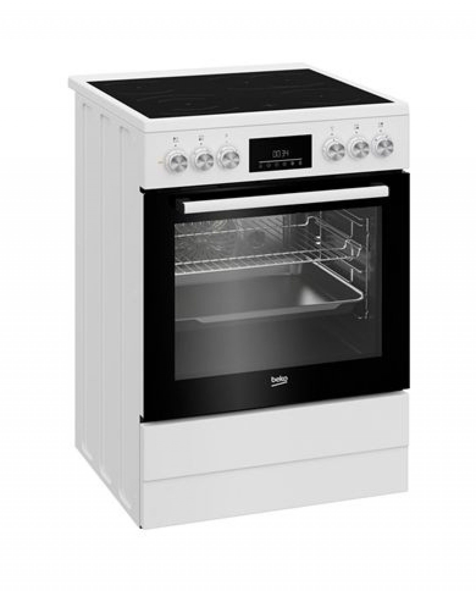 Fogão Vitrocerâmico Beko FBM67320WS