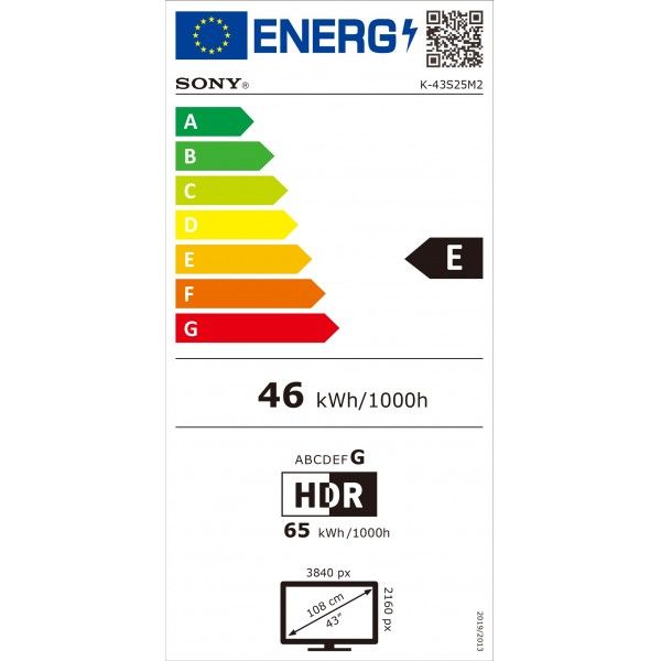 Sony 43" BRAVIA 2 II Direct LED 43S25M2 Sony 43" BRAVIA 2 II Direct LED 43S25M2