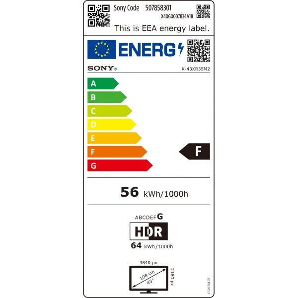Sony 43" BRAVIA 3 II Direct LED 43XR35M2 Sony 43" BRAVIA 3 II Direct LED 43XR35M2