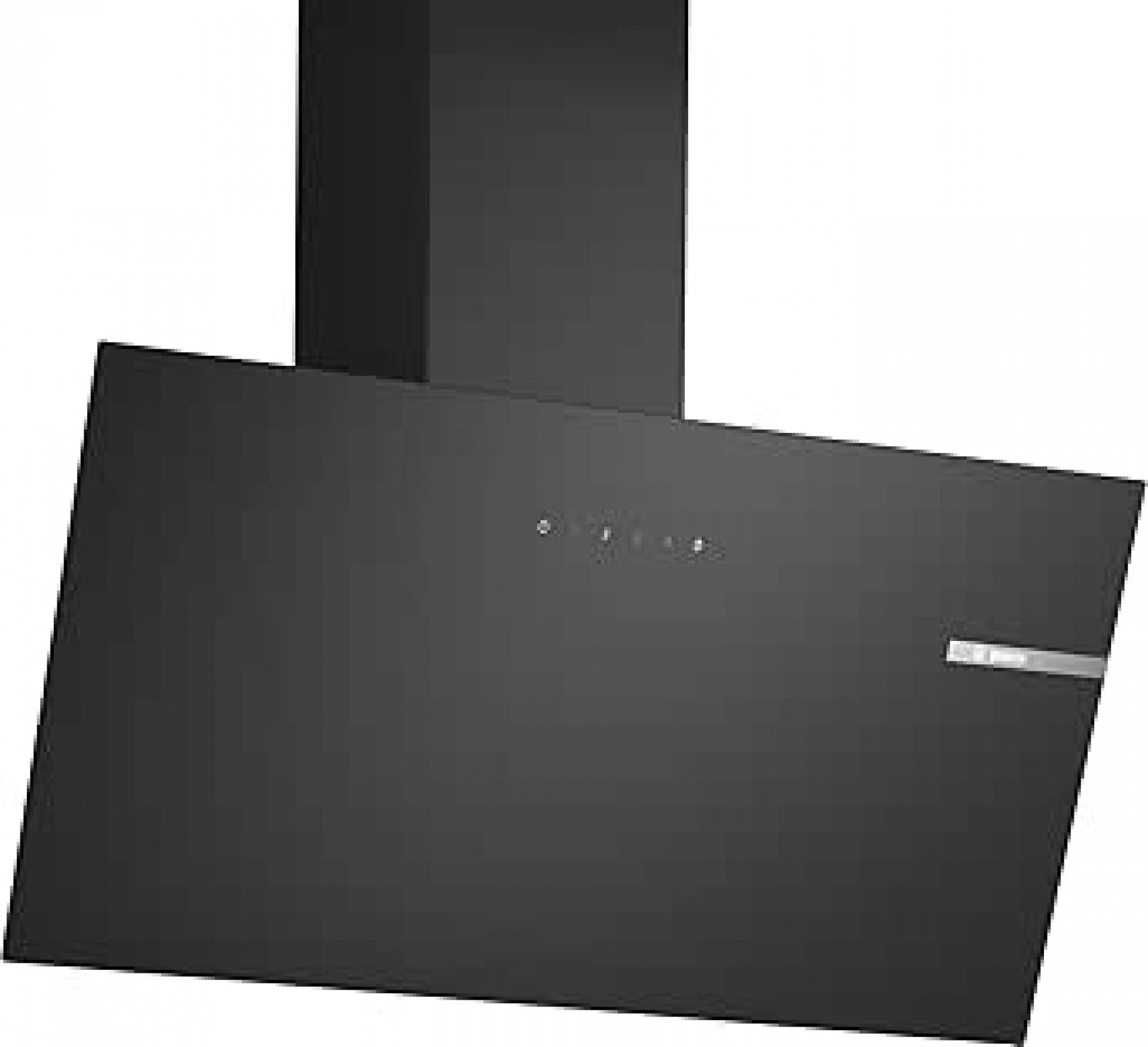 Serie 2 Chaminé de parede 80 cm Vidro preto, Preto DWK85DK60