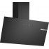 Serie 2 Chamin� de parede 80 cm Vidro preto, Preto DWK85DK60