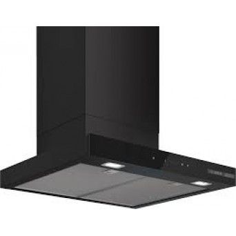 Serie 6 Chamin� de parede 60 cm Preto mate DWB67DN60