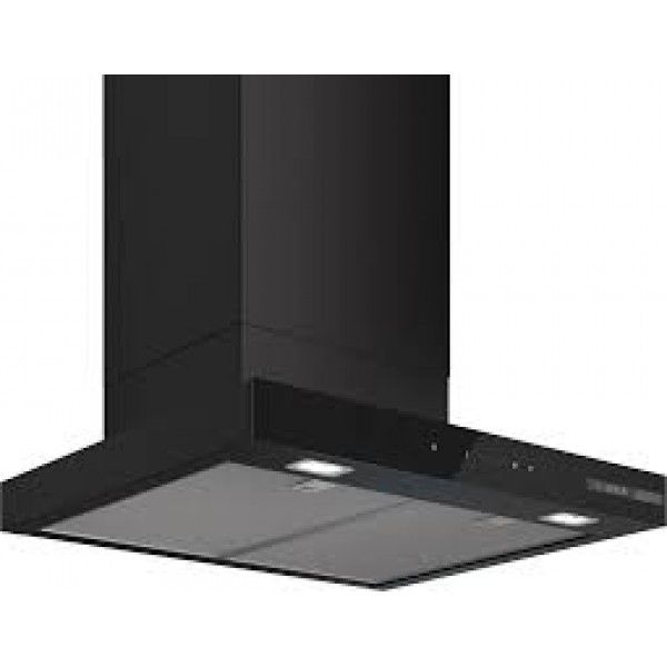Serie 6 Chamin� de parede 60 cm Preto mate DWB67DN60