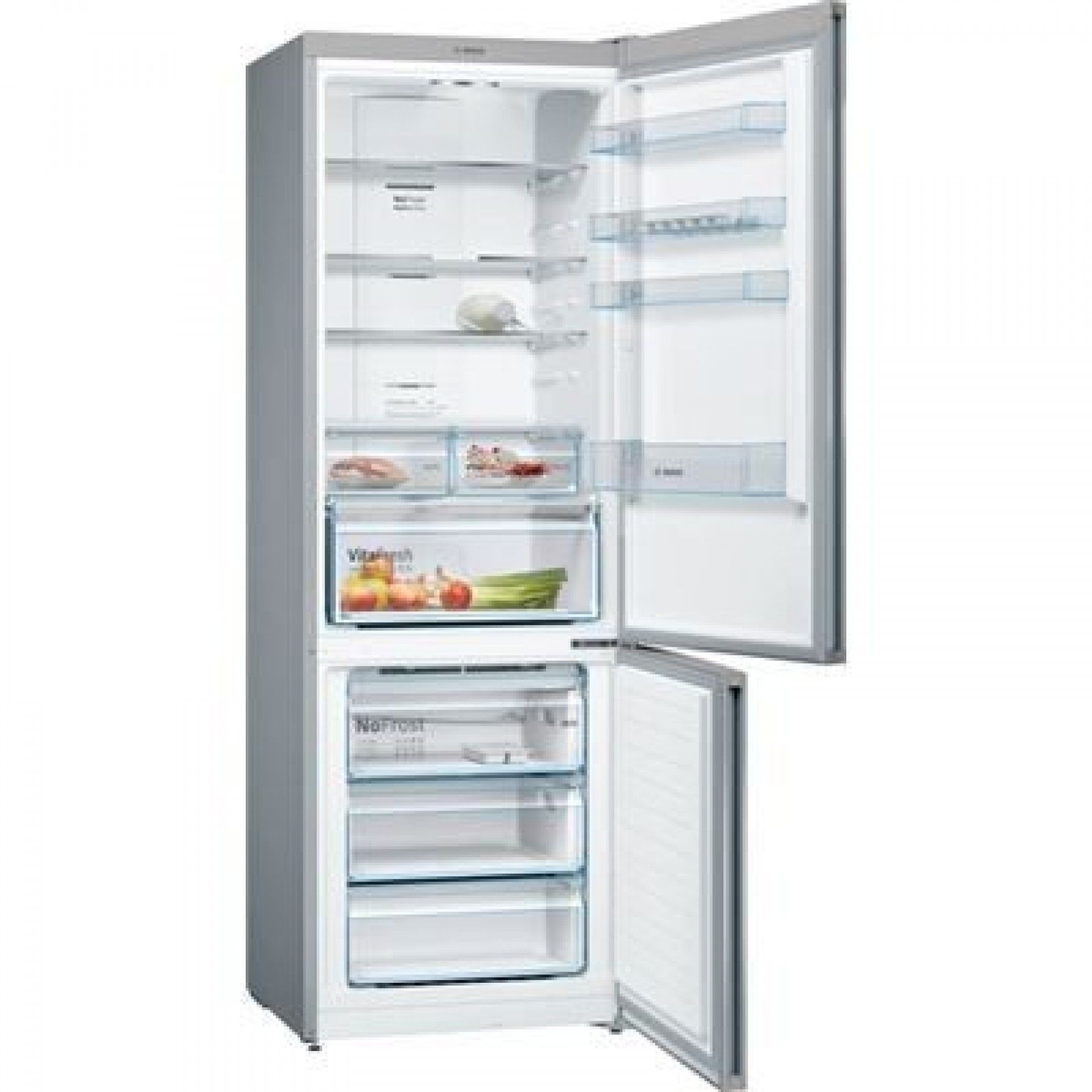 Serie 4 Combinado de de instalação livre 203 x 70 cm Aço antidedadas KGN493IDA