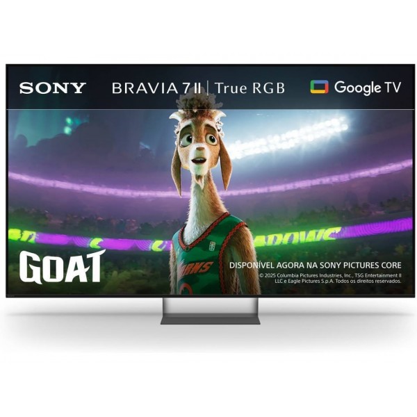 BRAVIA 7 II | True RGB | LED RGB | Smart TV 4K HDR | XR Processor com IABRAVIA 7 II | True RGB | LED BRAVIA 7 II | True RGB | LED RGB | Smart TV 4K HDR | XR Processor com IABRAVIA 7 II | True RGB | LED