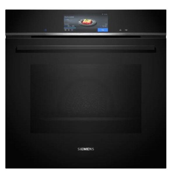 Siemens HB778G9B1 - Forno Multifuncional iQ700 71 Litros HumidClean cooKControl Home Connect Classe Siemens HB778G9B1 - Forno Multifuncional iQ700 71 Litros HumidClean cooKControl Home Connect Classe