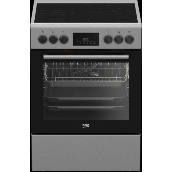 Fogão Vitrocerâmico Beko FBM67320XS Fogão Vitrocerâmico Beko FBM67320XS