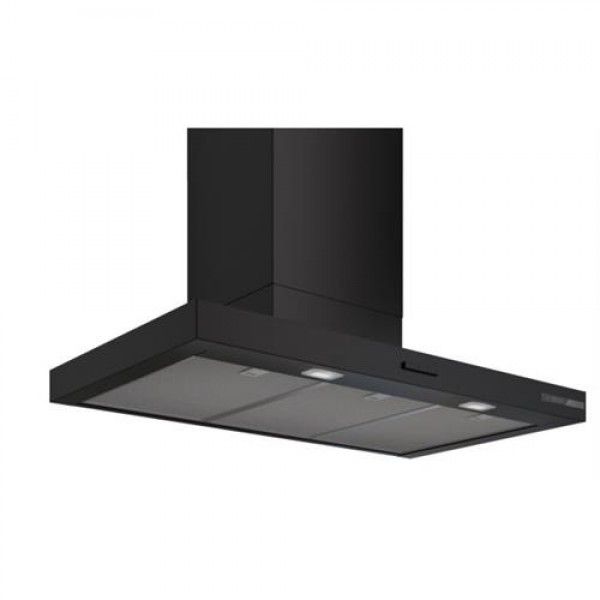 Serie 4 Chaminé de parede 90 cm Preto mate DWB95CC60 Serie 4 Chaminé de parede 90 cm Preto mate DWB95CC60