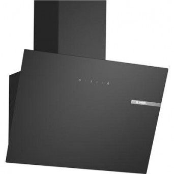 Serie 2 Chaminé de parede 60 cm Vidro preto, Preto DWK65DK60 Serie 2 Chaminé de parede 60 cm Vidro preto, Preto DWK65DK60