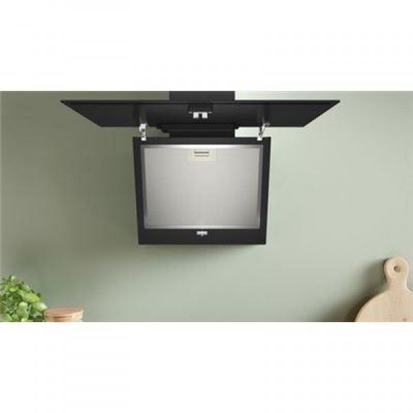 Serie 2 Chaminé de parede 60 cm Vidro preto, Preto DWK65DK60 Serie 2 Chaminé de parede 60 cm Vidro preto, Preto DWK65DK60
