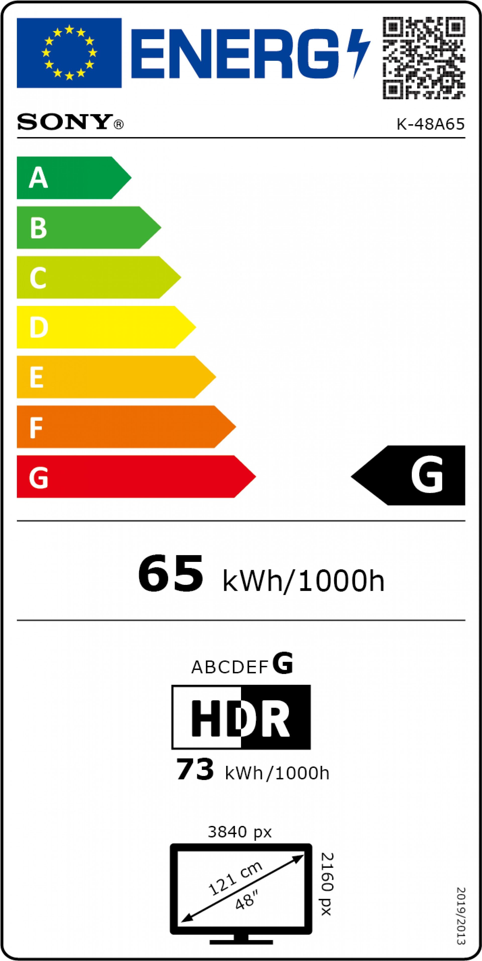 TV SONY BRAVIA 6 K-48A65 (OLED - 48